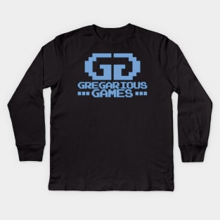 Gregarious Games Retro Kids Long Sleeve T-Shirt